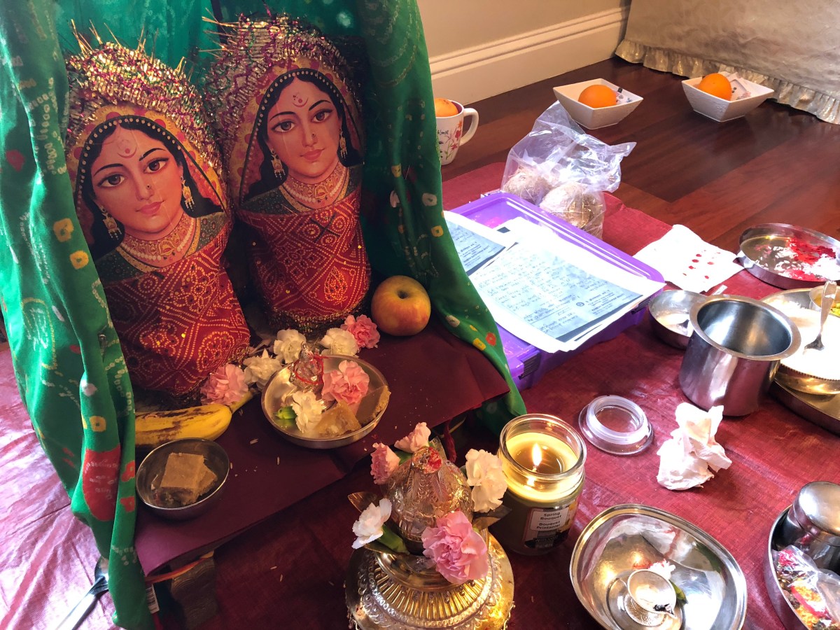 Randal Mataji Na Lota Ladies Puja at Swati’s. March&nbsp;2018