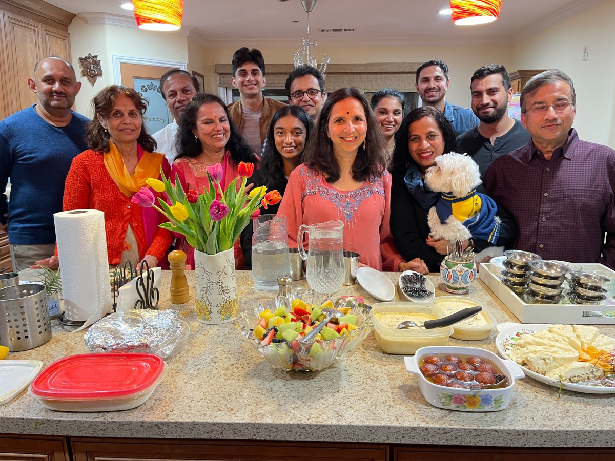 March Dinner at Rupa and&nbsp;Chetan’s